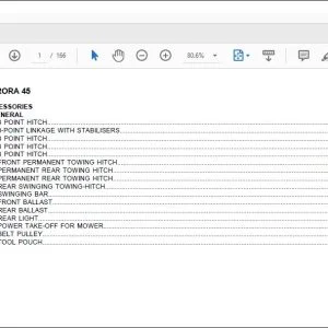 Same Tractor AURORA 45 Parts Catalog Manual - PDF DOWNLOAD