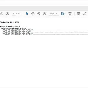 Same Tractor DORADO³ 90 after 1001 Parts Catalog Manual - PDF DOWNLOAD