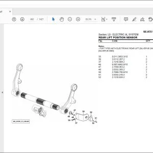 Same Tractor Silver 95 Parts Catalog Manual - PDF DOWNLOAD