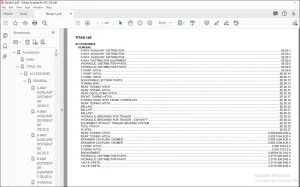 Same Tractor Titan 145 Parts Catalog Manual - PDF DOWNLOAD