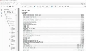Same Tractor Titan 165 after 3001 Parts Catalog Manual - PDF DOWNLOAD