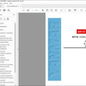 YANMAR 6LY2-STE 6LY2A-STP 6LYA-STP MARINE DIESEL ENGINE SERVICE MANUAL HINSI-H8-011-1  - PDF DOWNLOAD