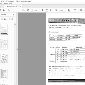 Yanmar B27-2A EXCAVATOR CRAWLER BACKHOE PARTS MANUAL - PDF DOWNLOAD