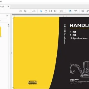 New Holland E16B E18B Mini-graafmachines HANDLEIDING 84287041 - PDF DOWNLOAD