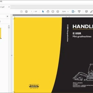 New Holland E18SR Mini-graafmachines HANDLEIDING 84345576 - PDF DOWNLOAD