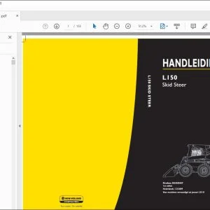 New Holland L150 Skid Steer HANDLEIDING 84268447 - PDF DOWNLOAD