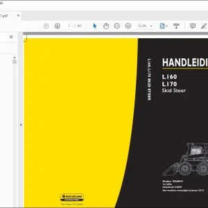 New Holland L160 L170 Skid Steer HANDLEIDING 84268471 - PDF DOWNLOAD
