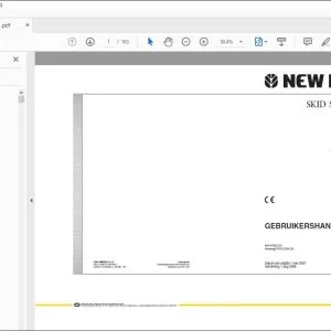 New Holland L160 L170 TIER 3 Skid Steer Variabak GEBRUIKERSHANDLEIDING 84147033 - PDF DOWNLOAD