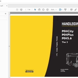 New Holland MHCity MHPlus MH5.6 Tier 3 HANDLEIDING 87587936 - PDF DOWNLOAD