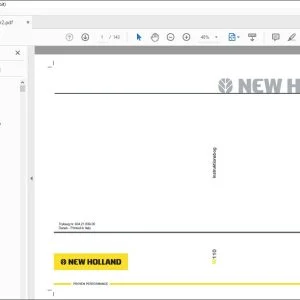 New Holland W110 Instruktionsbog 604.21.839.00 - PDF DOWNLOAD