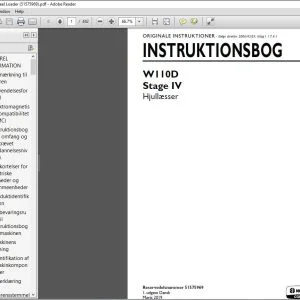 New Holland W110D Stage IV Hjullæsser INSTRUKTIONSBOG 51575969 - PDF DOWNLOAD