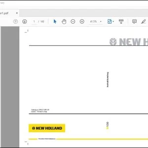 New Holland W130 Instruktionsbog 604.21.881.00 - PDF DOWNLOAD