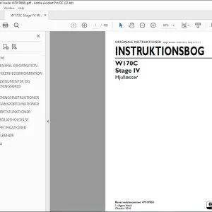 New Holland W170C Stage IV Hjullæsser Instruktionsbog 47919968 - PDF DOWNLOAD