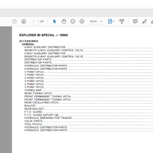 Same Explorer 80 Special after 15000 Parts Catalog Manual - PDF DOWNLOAD