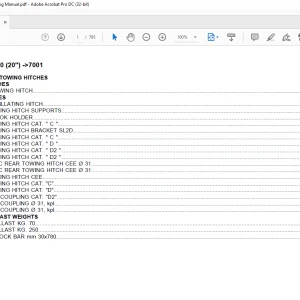Same Tractor DORADO S 70(20") after 7001 Parts Catalog Manual - PDF DOWNLOAD