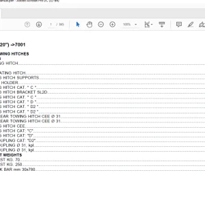 Same Tractor DORADO S 75(20") after 7001 Parts Catalog Manual - PDF DOWNLOAD