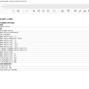 Same Tractor DORADO S 90(20") after 7001 Parts Catalog Manual - PDF DOWNLOAD
