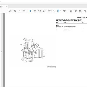 Same Tractor DORADO³ 60 after 5001 Parts Catalog Manual - PDF DOWNLOAD