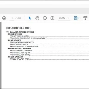 Same Tractor Explorer 100 after 10001 Parts Catalog Manual - PDF DOWNLOAD