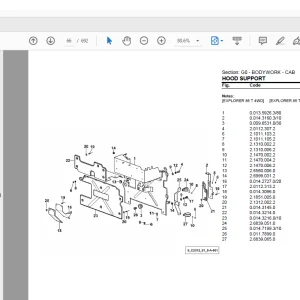 Same Tractor Explorer 85 T Parts Catalog Manual - PDF DOWNLOAD