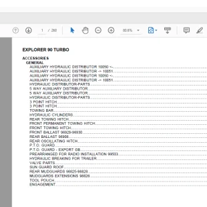 Same Tractor Explorer 90 Turbo Parts Catalog Manual - PDF DOWNLOAD