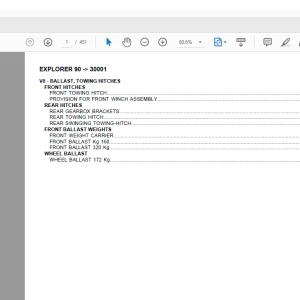 Same Tractor Explorer 90 after 30001 Parts Catalog Manual - PDF DOWNLOAD