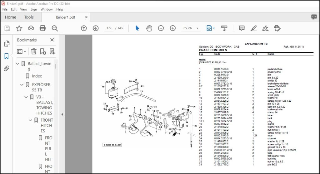 Same Tractor Explorer 95 TB Parts Catalog Manual - PDF DOWNLOAD ...