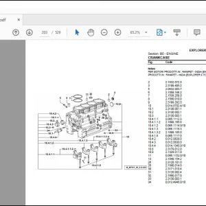 Same Tractor Explorer II 75 Special after 20000 Parts Catalog Manual - PDF DOWNLOAD