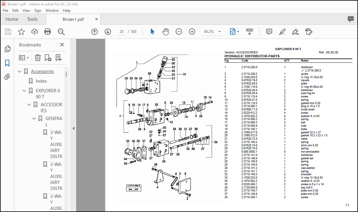 Same Tractor Explorer II 90 Parts Catalog Manual - PDF DOWNLOAD ...