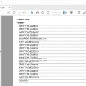 Same Tractor Explorer II 90 Parts Catalog Manual - PDF DOWNLOAD