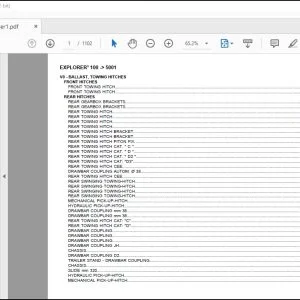 Same Explorer³ 100 Tractor Spare Parts Catalog (after 5001) PDF