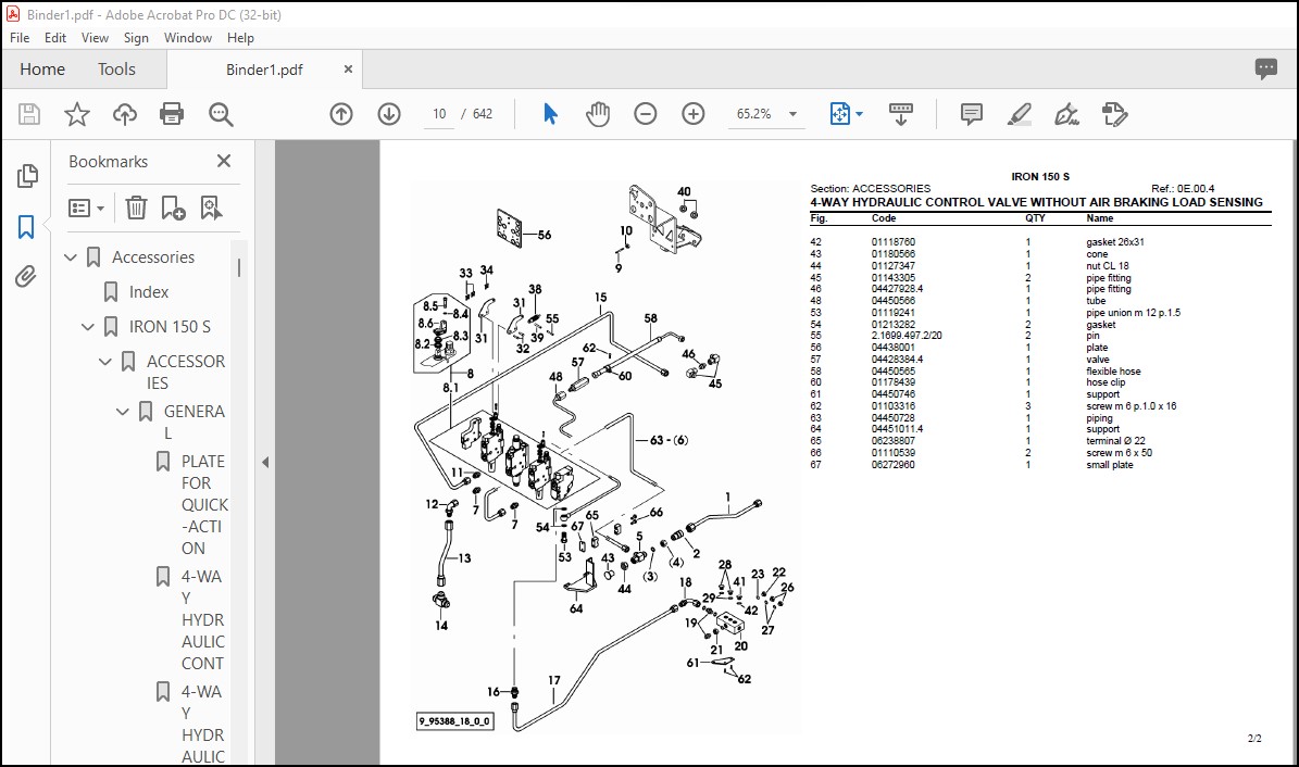 Same Tractor Iron 150 S Parts Catalog Manual - PDF DOWNLOAD ...