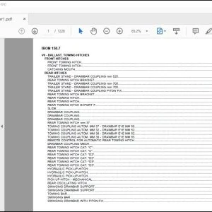 Same Tractor Iron 150.7 Parts Catalog Manual - PDF DOWNLOAD