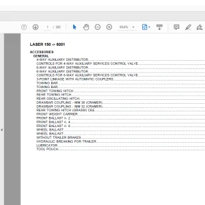 Same Tractor Laser 150 after 6001 Parts Catalog Manual - PDF DOWNLOAD