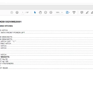 Same Tractor SOLARIS 55 after ZKDS1302V0MS20001 Parts Catalog Manual - PDF DOWNLOAD