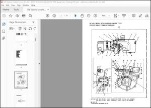 Tadano Mobile Crane AC-45-1-80101 SCISSORS CRAWLER TYPE Spare Parts Catalog Manual - PDF DOWNLOAD