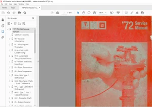 1972 Pontiac Series Service Manual S-7204 - PDF DOWNLOAD
