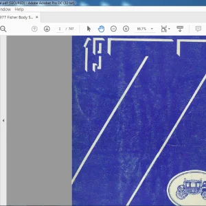 1977 Fisher Body Service Manual - PDF DOWNLOAD