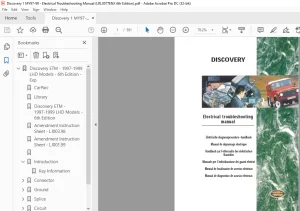 1997-1999 Land Rover Discovery Electrical Troubleshooting Manual LRL0077ENX - PDF DOWNLOAD