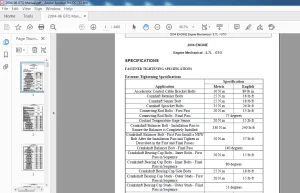 2004 Pontiac GTO Engine Mechanical - 5.7L Service Manual - PDF DOWNLOAD