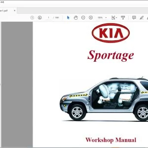 2005-2010 Kia Sportage 2.0L CWT Service Manual - PDF DOWNLOAD