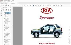 2005-2010 Kia Sportage 2.7L V6 Workshop Manual - PDF DOWNLOAD