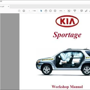2005-2010 Kia Sportage 2.7L V6 Workshop Manual - PDF DOWNLOAD