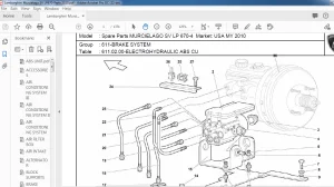 2010 Lamborghini Murciélago SV LP670 Parts Manual - PDF DOWNLOAD