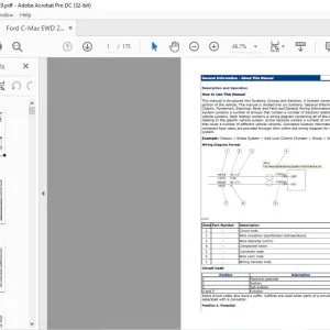 2011-2019 Ford C-Max EWD Service Manual - PDF DOWNLOAD