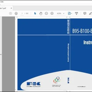 Fiat Kobelco B95-B100-B110-B200 4WS INSTRUKTIONSBOG 604.21.177.01 - PDF DOWNLOAD