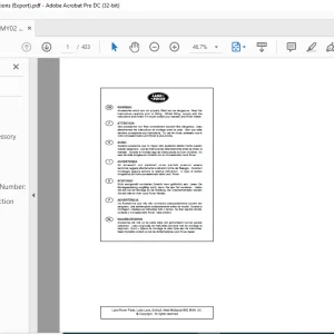 Land Rover Discovery 2 MY02 Accesory Fitting Instructions (Export) Manual - PDF DOWNLOAD
