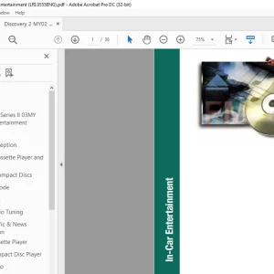 Land Rover Discovery Series II 03MY In-Car Entertainment Manual - PDF DOWNLOAD