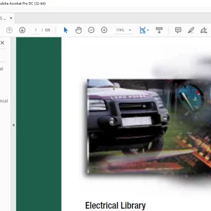 Land Rover Freelander 2002MY Electrical Library Manual LRL0342 - PDF DOWNLOAD