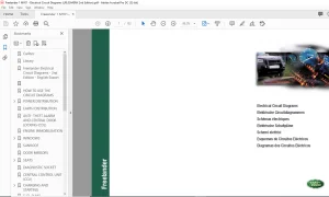 Land Rover Freelander Electrical Circuit Diagrams Manual - PDF DOWNLOAD